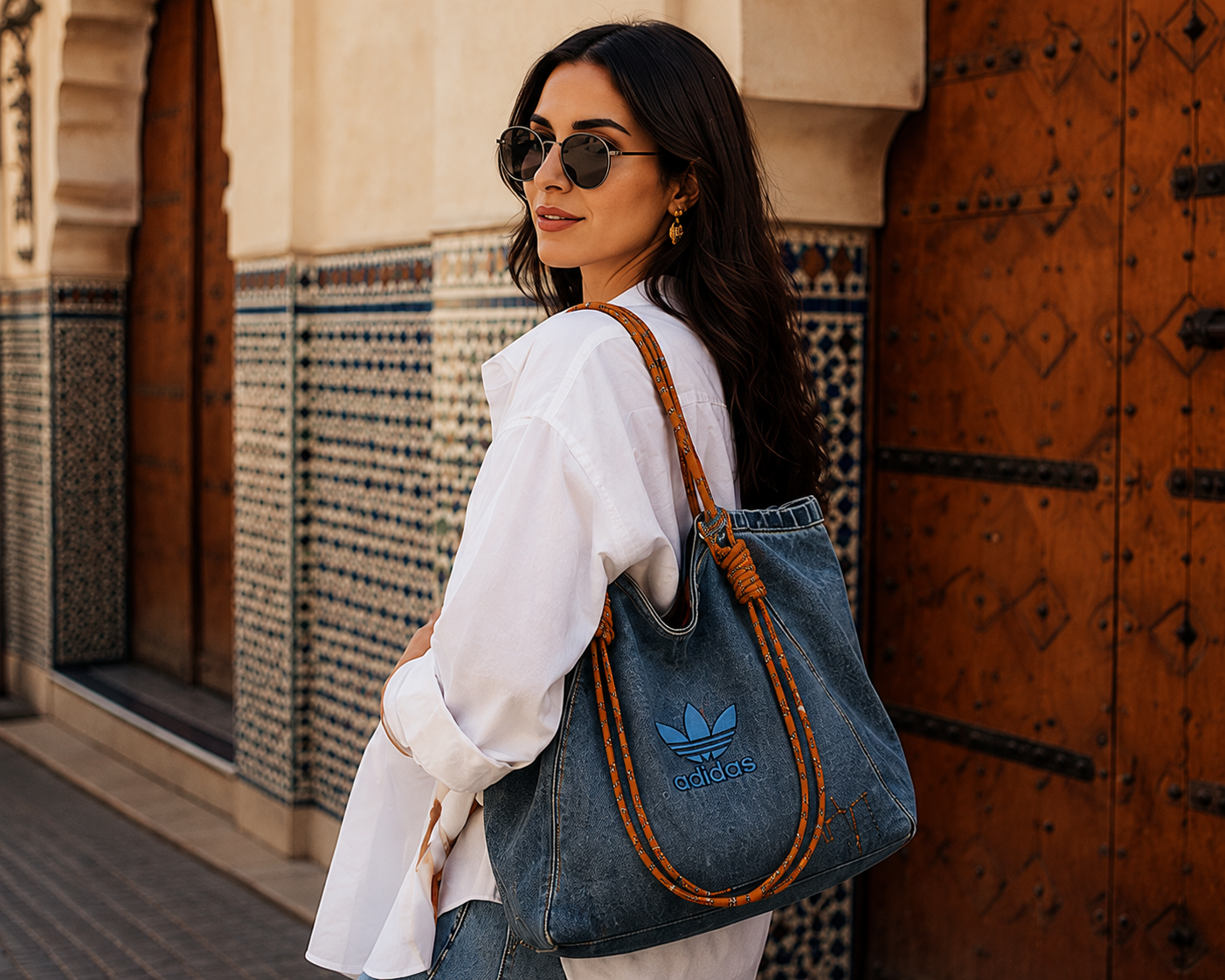 Sac Adidas Denim Femme – Design Tendance et Confort Premium