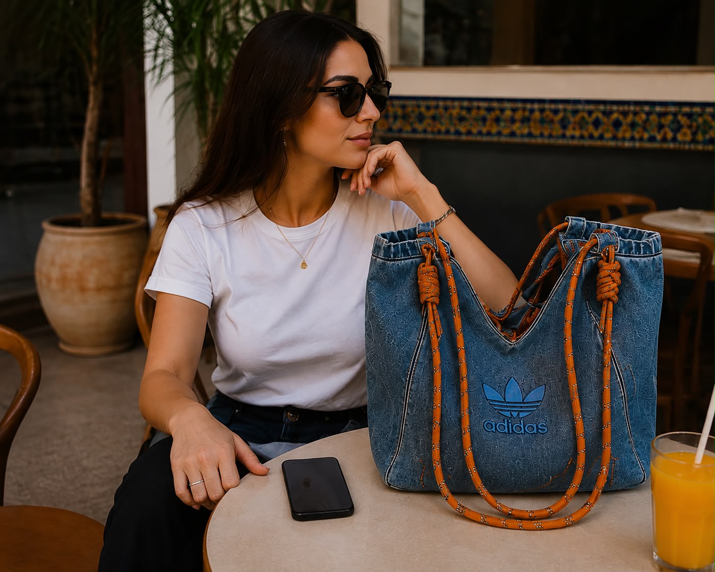 Sac Adidas Denim Femme – Design Tendance et Confort Premium